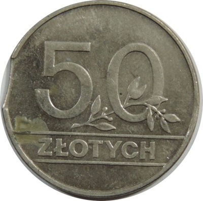 10 ZŁOTYCH 1990 - DESTRUKT MENNICZY (1-) - K1616