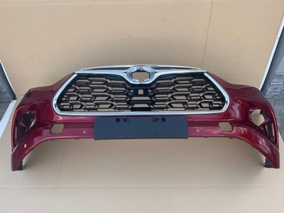 Toyota highlander iv 4 бампер передній перед 2020- фото №1