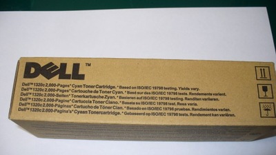 ORYGINAŁ TONER KU051 CYAN DELL 1320c 1320cn NOWY