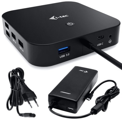 Stacja dokująca do laptopa i-tec USB-C Dual Display Dock 2x Display Port PD