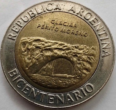 1349 - Argentyna 1 peso, 2010