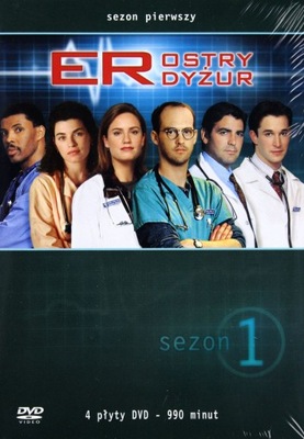 OSTRY DYŻUR sezon 1 [4DVD] ER serial [DVD]