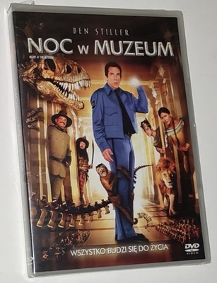 DVD NOC W MUZEUM - Ben Stiller NOWA w FOLII