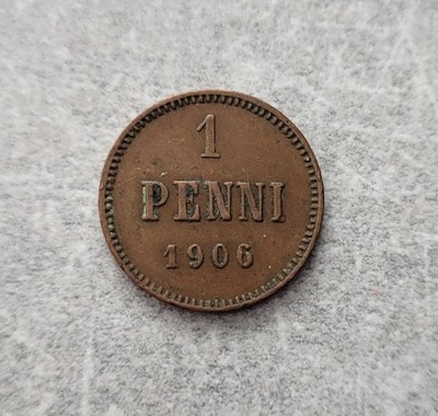 402) FINLANDIA - 1 Penni - 1906 r.