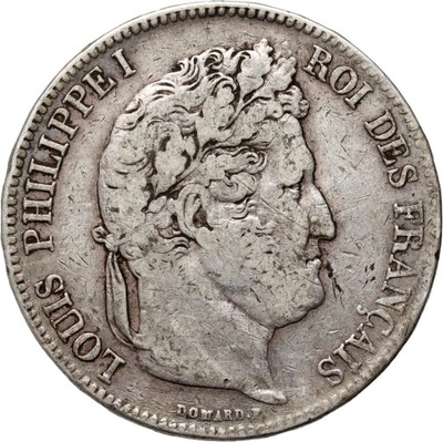 Francja, Ludwik Filip I, 5 franków 1832 A