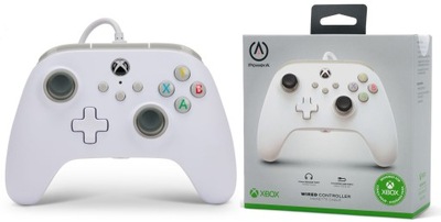 NOWY PAD XBOX ONE SERIES S X PC POWERA BIAŁY WHITE