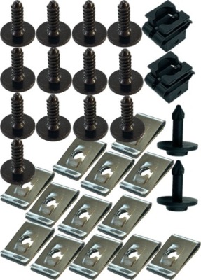 Audi a4 b6 b7 набор клипсы защита двигателя винт фото №1