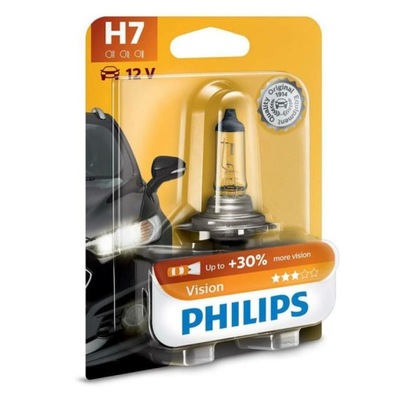 PHILIPS MotoVision 30% H7 - 12V-55W - 1szt blister