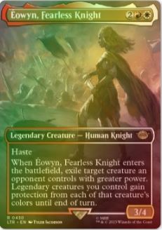 Karta Magic: The Gathering Éowyn, Fearless Knight FULL-ART FOIL!