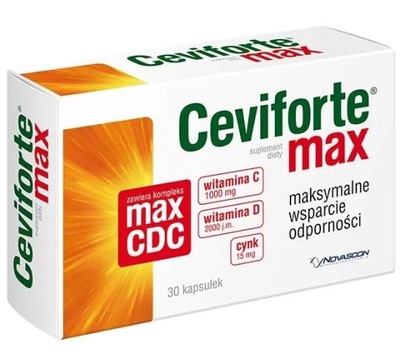 Ceviforte Max, 30 kapsułek