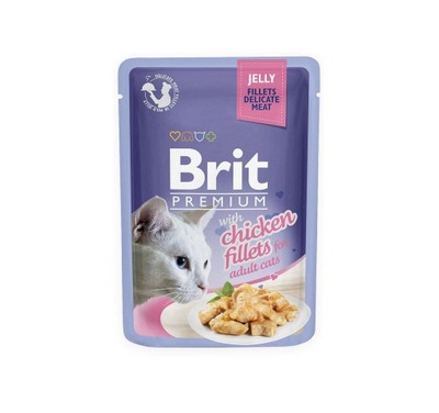 Brit Cat Pouch Fillets with Chicken 85g