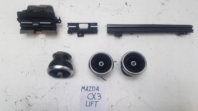 Молдинг решітка обдув консолі mazda cx3 lift 19^ фото №1