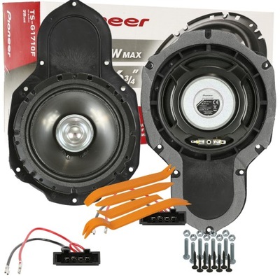 JUEGO PIONEER ALTAVOCES VW PASSAT B6 CC B7 B8 NMS ALLTRACK PARTE DELANTERA DISTANCIAS  