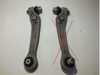 Audi a8 d4 рестайлинг  4.0tfsi рычаг левый перед фото №1