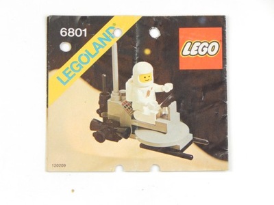 LEGO INSTRUKCJA 6801 CLASSIC SPACE LEGOLAND