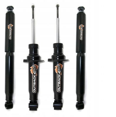 Амортизаторы перед задняя mitsubishi l200 +2" фото №1