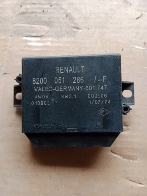 Renault laguna ii модуль pdc парктронік 8200051286b фото №1