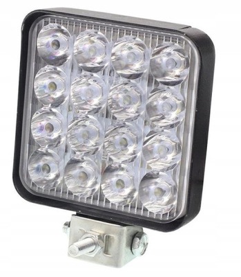 ФАРА РАБОЧАЯ ПРОТИВОТУМАНКА МИНИ 16 LED (СВЕТОДИОД ) 48W 12V / 24V