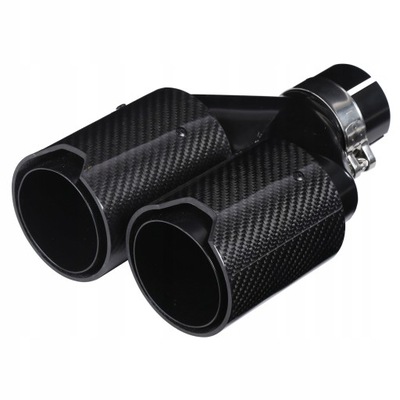 DOUBLE REAR SILENCER ZE STEEL STAINLESS W  