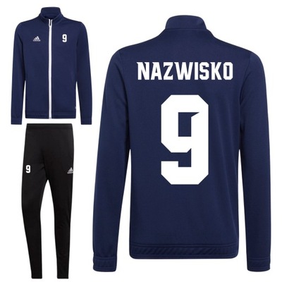 Adidas dresy juniorskie WF piłkarskie 116 NADRUK