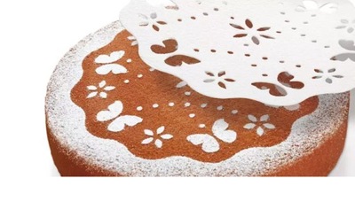 SZABLONY DO DEKORACJI TORTU CIASTA 6 WZORÓW ŚWIĘTA