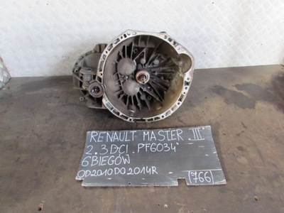Коробка передач передач pf6034 6 передач renault master iii 10-14r. 2.3dci фото №1