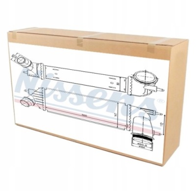 Интеркулер радиатор воздуха к peugeot expert 2.0 hdi 130 165 фото №1