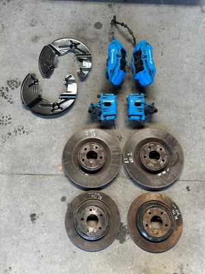 Ford focus mk3 rs brembo суппорты тормозные диски комплект перед задняя оригинал фото №1