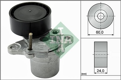 INA 534 0510 10 TENSOR CORREA KLIN.A1 1.8TFSI 15-  