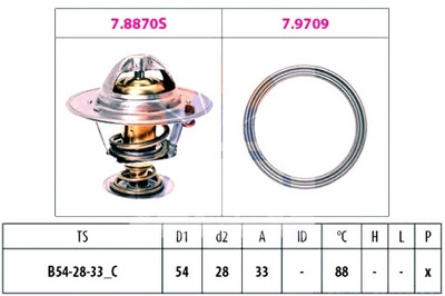 FACET TERMOSTATO KIA HYUNDAI  