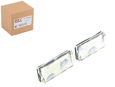 ЛАМПОЧКИ LED (СВЕТОДИОД ) PODŚWIET НОМЕРА 2 НОМЕРА BMW 3 E46 1998-2005