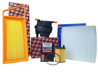 Mazda 2 dy 1,4 cd 2003-2007 набір фільтрів 4szt. фото №1