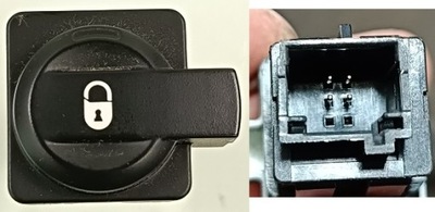 Citroen c4 i 10 r переключатель замка центрального фото №1