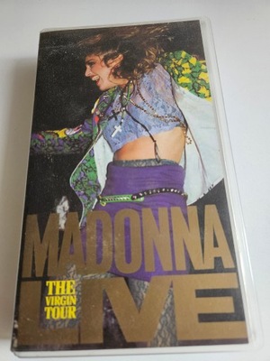 Madonna - Kaseta VHS The Virgin Tour Live