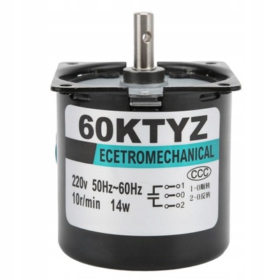 Silnik synchroniczny prądu przemiennego 14 W z