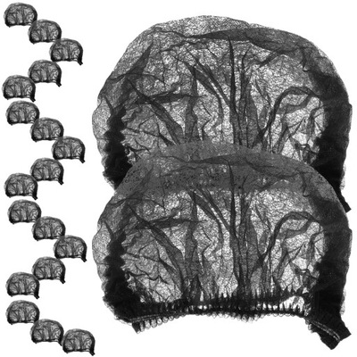 Jednorazowe czepki prysznicowe z siatką na włosy Siatki na żywność