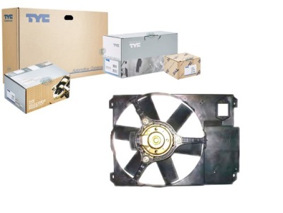 Вентилятор радиатора с корпус citroen jumper fi фото №1