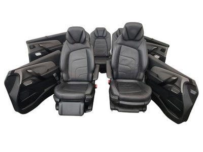 Сидіння сидіння заднє сидіння обшивки комплект citroen c4 picasso ii фото №1