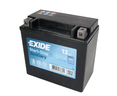 АККУМУЛЯТОР ПУСКОВОЙ EXIDE AUXILIARY 12V 13AH 200A L+