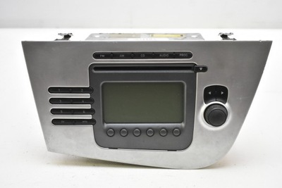 Радио радиопроигрыватель cd 1p103515247v seat leon 2 ii 05-09 фото №1