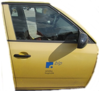 Skoda fabia ii lift hb дверь правое передние перед фото №1