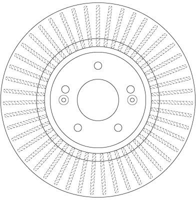 Диск ham перед 321x28 v фото №1