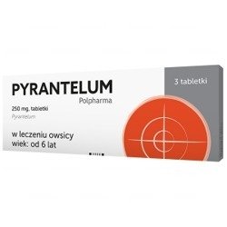 PYRANTELUM 250MG 3 TABLETKI