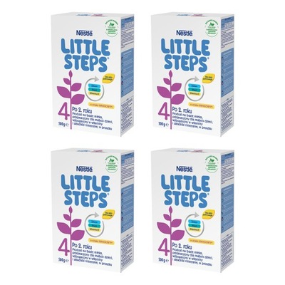NESTLE LITTLE STEPS 4 mleko modyfikowane 4x500g