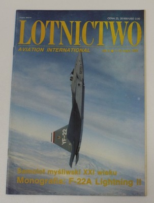 LOTNICTWO aviation international 8/92