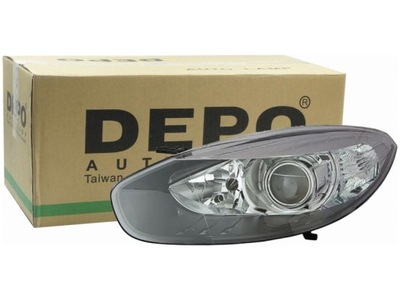 Лампа фара левый renault fluence 13- фото №1