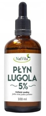 NatVita Płyn Lugola 5% Jod 100ml