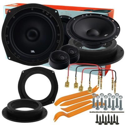 JBL STAGE ALTAVOCES BMW E85 E81 E82 E87 X1 DISTANCIAS  