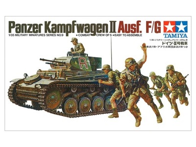 Panzerkampfwagen II PzKpfw II Ausf. F/G Tamiya