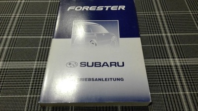 SUBARU FORESTER 1 MANUAL MANTENIMIENTO LIBRO 2001  